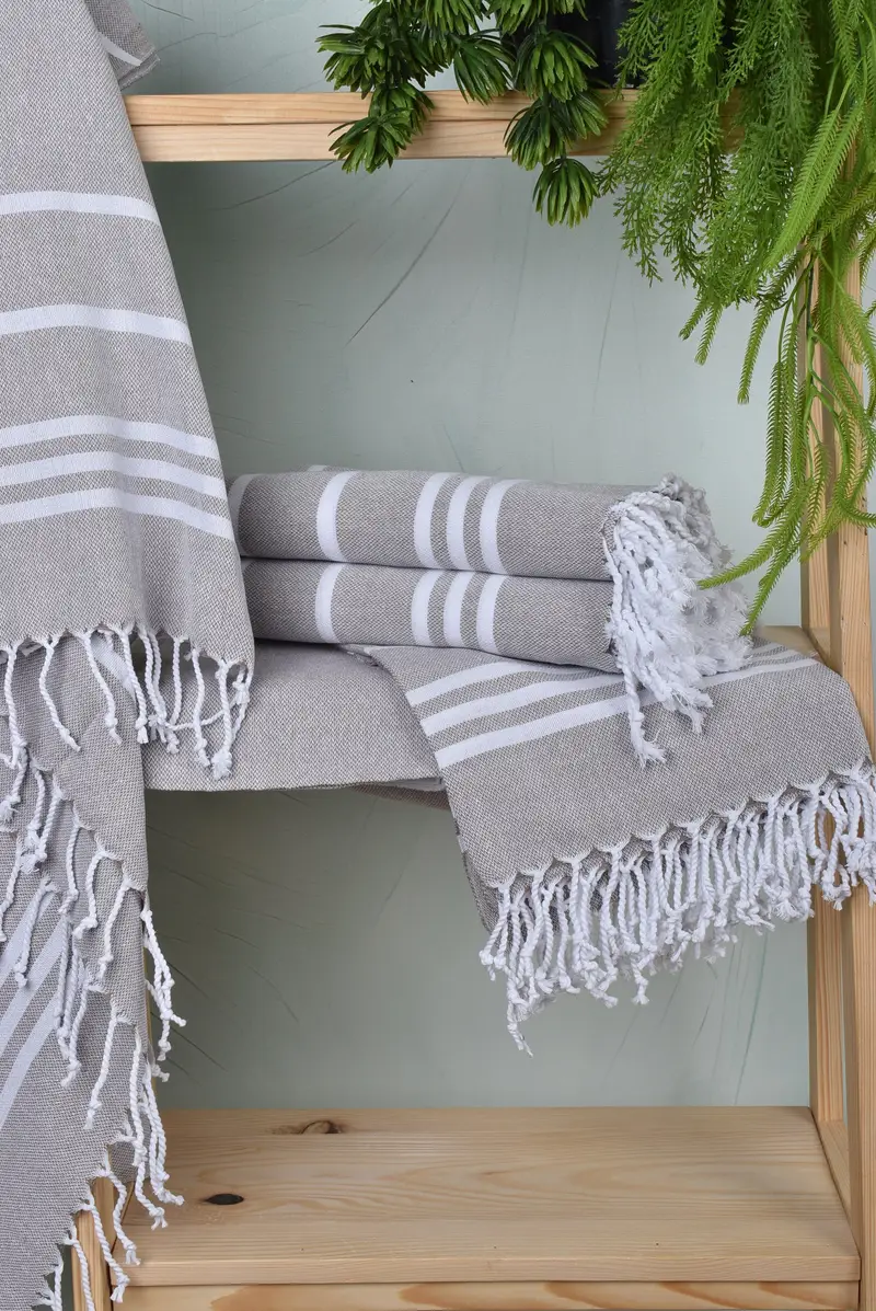 Bachelor Party Favors, Guest Towel, Bachelor Towel, Bachelorette Party Gifts Bridesmaids, Turkish towel, Organic towel, 70x40 Cotton Striped Towel - 6