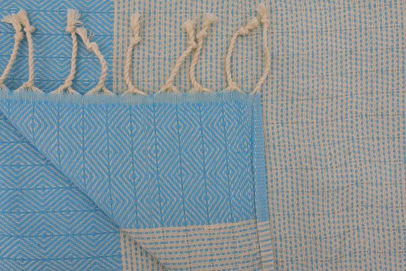 Personalized Hand Towel, 36x18 Cotton Diamond Towel, Custom Gift, Beach Theme Wedding Gift, Turkish Towel Hand Towel, Xmas Gifts, Kitchen Towel - 8