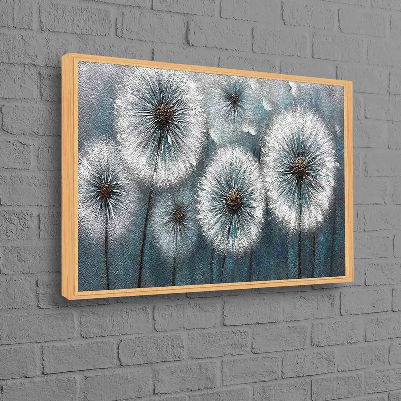 Modern Soyut Karahindiba Kanvası: Trendy Karahindiba Sevgilisine Hediye