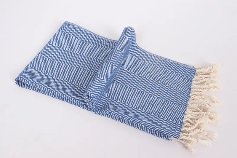 Turkish Tea Towel, Spa Towel, Personalized Hand Towel, 40x20 Cotton Chevron Towel, Monogrammed Hand Towel, Personalized Turkish Towel, Handmade Gift - 6