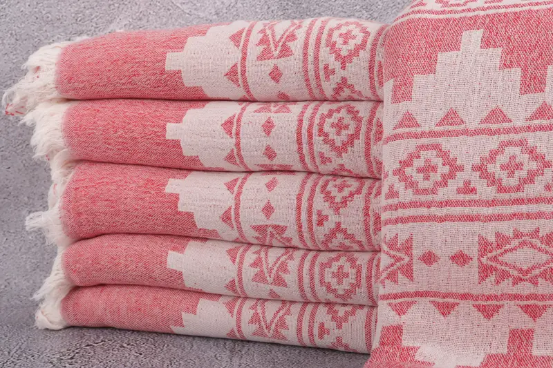 Throw Blanket Couch, Bachelorette Gifts, 86x56 Cotton Kilim Towel, Bridesmaid Gifts Personalized, Decorative Blanket, Spooky Bachelorette Party - 1