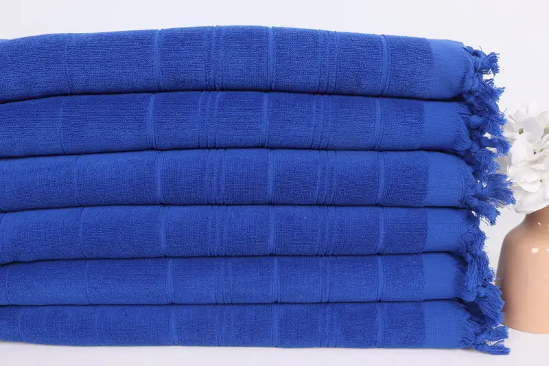 Birthday Gift, Gifts For Him, Kitchen Towel, Monogrammed Hand Towel, Monogram Towels, 40x18 Cotton Striped Terry Towel, Turkish Tea Towel, Gym Towel - 3