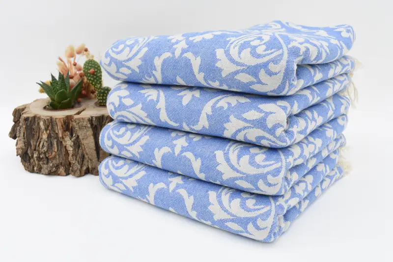 Beach Towel Monogram, Bachelorette Party Favors Beach, Turkish Towel Beach, 68x36 Cotton Baroque Towel, Wedding Favors, Turkish beach towel - 3