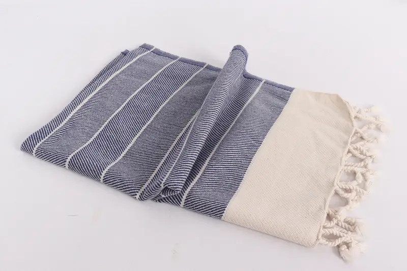 36x16 Cotton Striped Towel, Anniversary Gift For Her, Bridal Shower Gift, Monogram Hand Towel, Personalized Dish Towel, Turkish Towel Hand Towel - 6