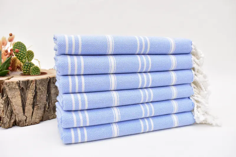 Monogrammed Hand Towel, Maid Of Honor Gift, Small Bath Towels, 40x24 Cotton Striped Towel, Monogram Hand Towel, Gym Towel, Bachelorette Party Items - 2
