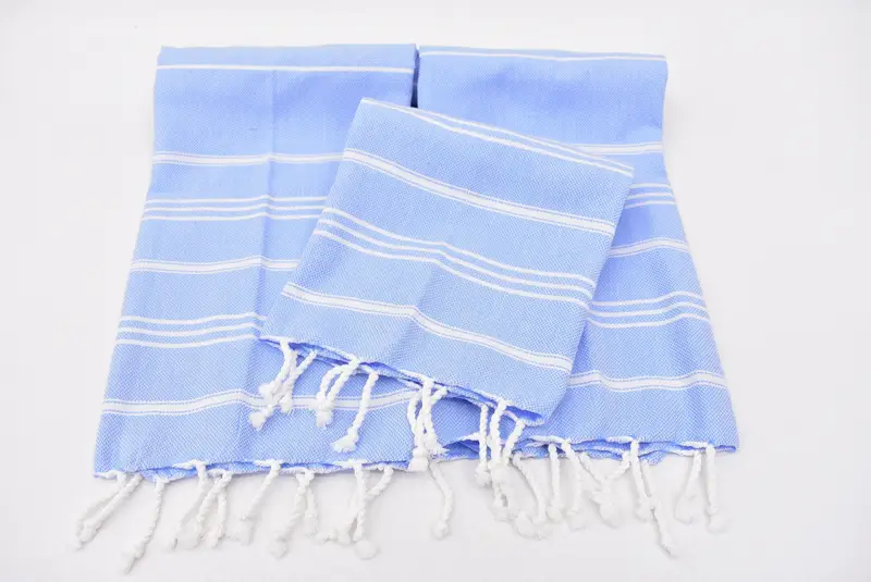 Monogrammed Hand Towel, Maid Of Honor Gift, Small Bath Towels, 40x24 Cotton Striped Towel, Monogram Hand Towel, Gym Towel, Bachelorette Party Items - 5