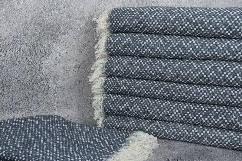 76x68 Cotton Herringbone Towel, Organic Beach Blanket, Bachelorette Gifts, Tablecloth, Personalised Gift, Wedding Favors, Thanksgiving Tablecloth - 2