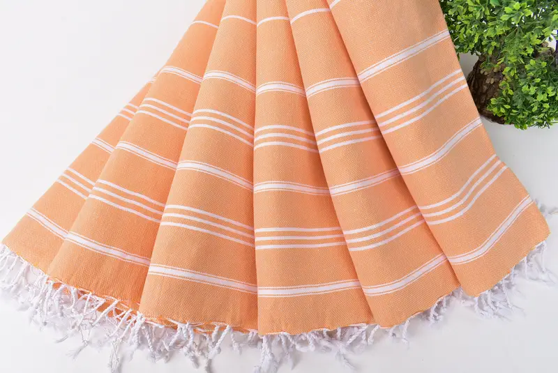 First Wedding Anniversary Gift, Personalized Kitchen Towel, Gift For Boyfriend, Small Bath Towels, 40x24 Cotton Striped Towel, Bridesmaid Gifts - 4