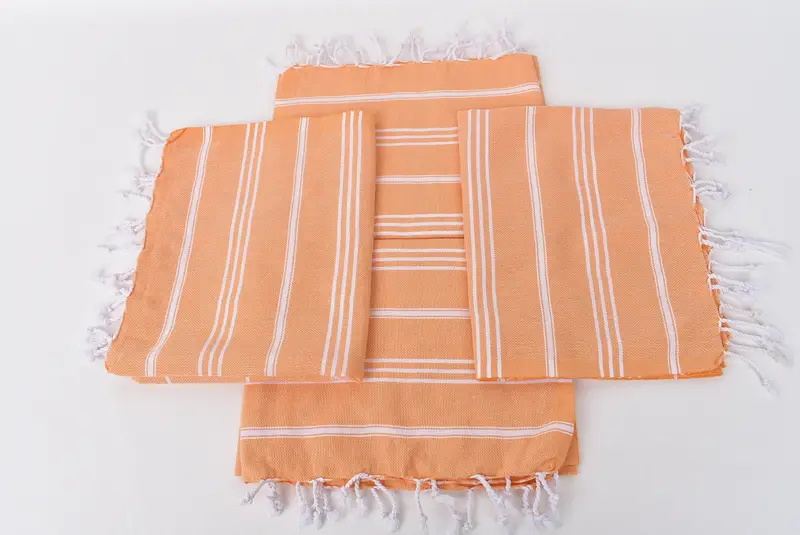 First Wedding Anniversary Gift, Personalized Kitchen Towel, Gift For Boyfriend, Small Bath Towels, 40x24 Cotton Striped Towel, Bridesmaid Gifts - 6