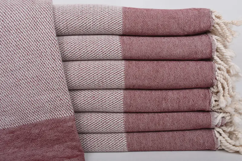 Bridesmaid Gift Turkish Towel Bulk 70x36 Inches, Boho Wedding Towel