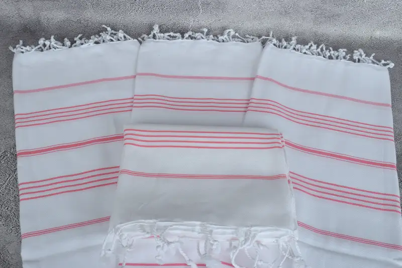 Bridesmaid Gift Towel, Monogram Turkish Towel, Wedding Day Gift For Bride, 70x40 Cotton Striped Towel, Bachelorette Party Gifts Bridesmaids - 4