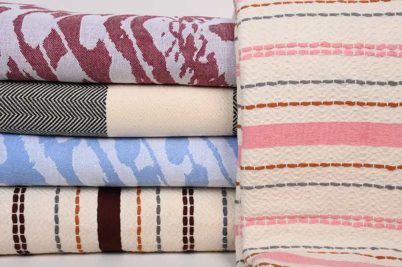 Turkish Towel Blanket, Wedding Gift Ideas, Shower Curtain, Woven Throw Blanket, Bachelorette Gifts, 80x60 Cotton Set of 5 Towel, Throw Blanket Couch - 2