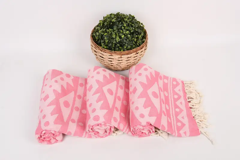 Extra large Turkish bath towel, 70x40 Cotton Round Pattern Towel, Custom Wedding Gift, Custom Gifts, Bridal Shower Gift, Sand-resistant towel - 8