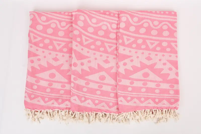 Extra large Turkish bath towel, 70x40 Cotton Round Pattern Towel, Custom Wedding Gift, Custom Gifts, Bridal Shower Gift, Sand-resistant towel - 7