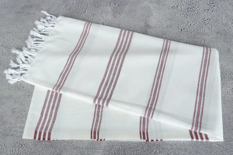 70x40 Cotton Striped Towel, Bridal Shower Favors, Quick-dry towel, Decorative Towel, Beach towel, Organic Cotton Towel, Bachelor Party Favors - 6