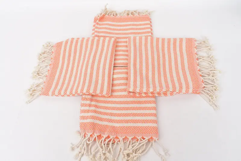 Mother Of The Groom Gift, Small Bath Towels, Personalized Dish Towel, 40x18 Cotton Chevron Towel, Gift For The Home Decor, Monogrammed Hand Towel - 6