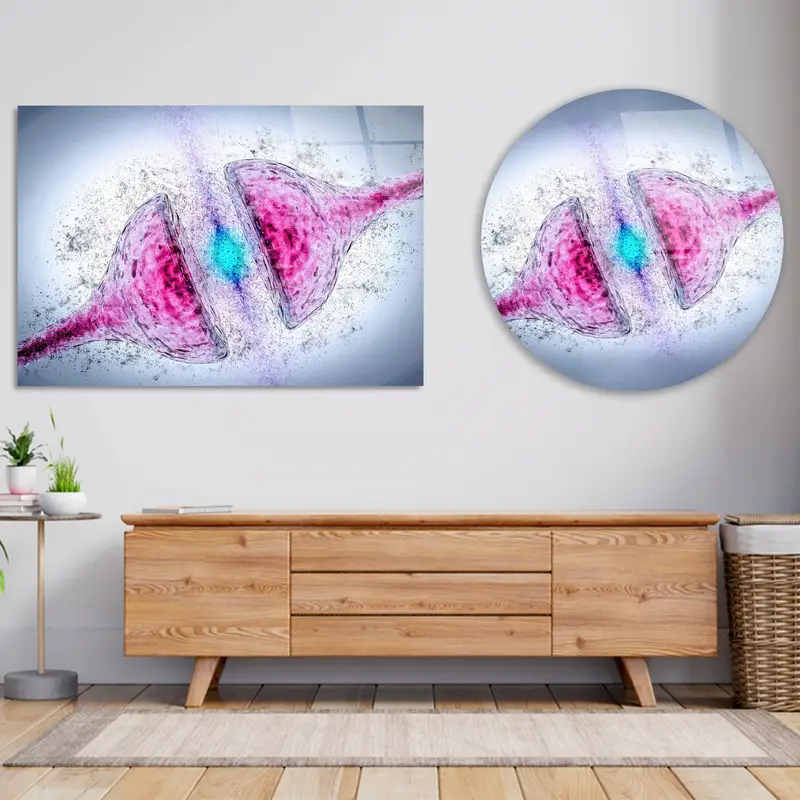 神経学脳科学キャンバス: アートで空間をレベルアップ