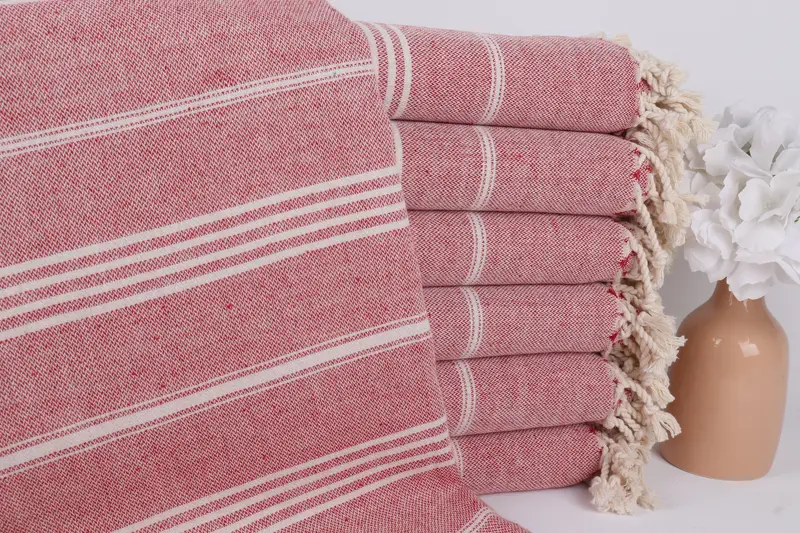 Lightweight Turkish towel, 68x40 Cotton Striped Towel, Spa Towel, Handmade Gift, Personalized Gifts, Vegas Bachelorette Party Favors, Peshtemal - 1