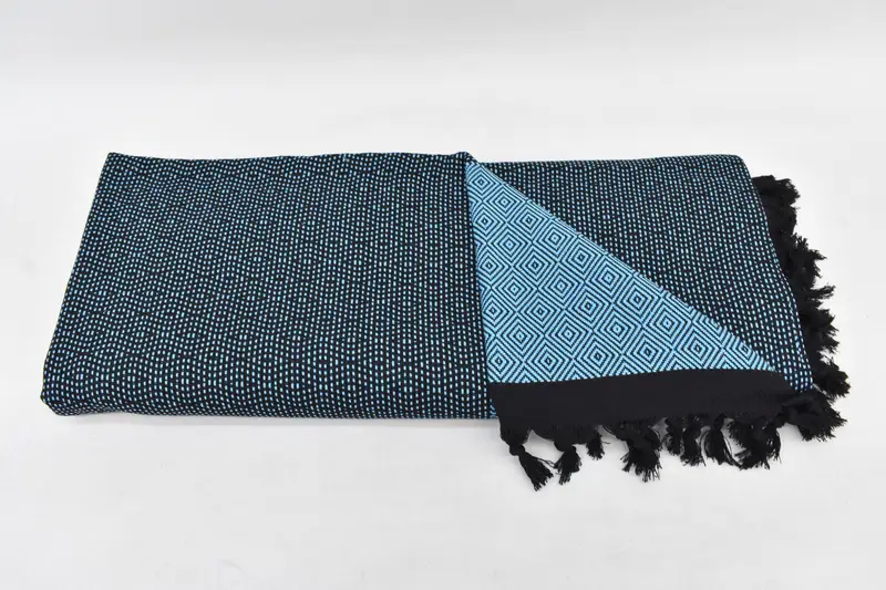 Weihnachtsgeschenk, Wurfdecke, türkische Bettbeziehung, Hochzeitsbevorzugungen, maßgefertigte Hochzeitsgeschenke, 96x80 Baumwolldiamanttuch, türkische Stranddecke - 8