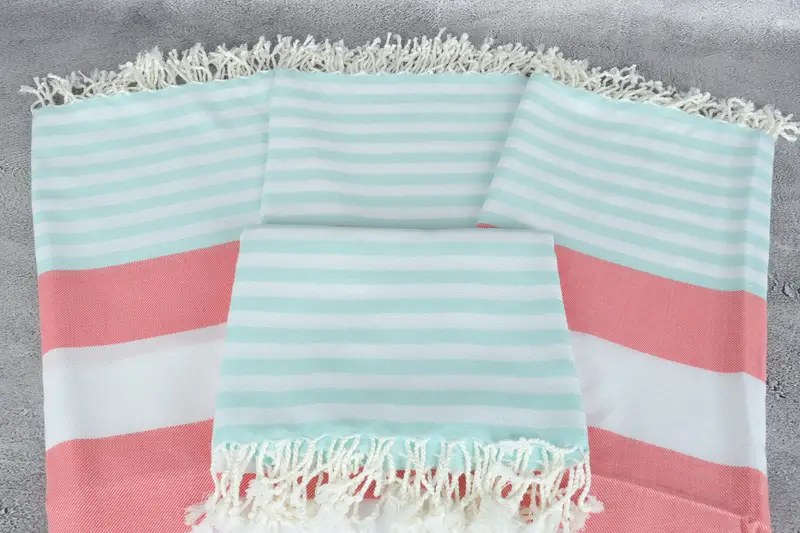 Personalized Gift, Custom Wedding Gift, 70x40 Cotton Striped Towel, Welcome Wedding Gift, Bachelorette Party Gifts Bridesmaids, Monogram Towels - 4