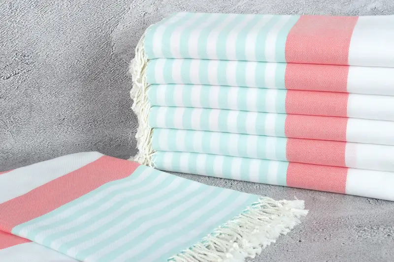 Personalized Gift, Custom Wedding Gift, 70x40 Cotton Striped Towel, Welcome Wedding Gift, Bachelorette Party Gifts Bridesmaids, Monogram Towels - 2
