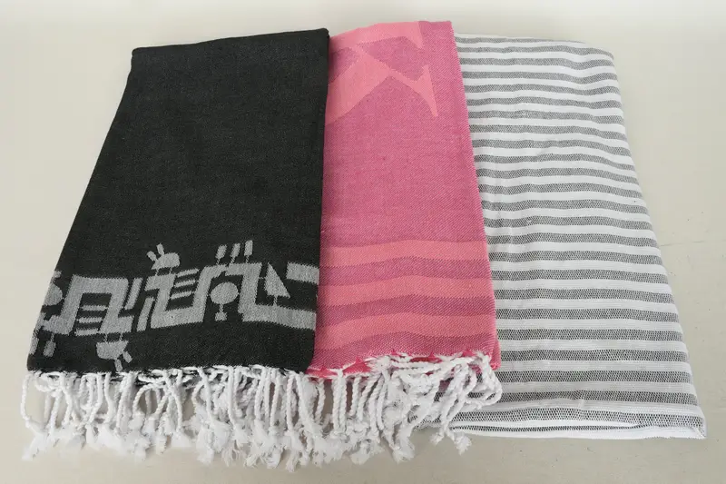 Unique Wedding Gift, Bridesmaid Gift, Beach Towel Bulk, Custom Towel, 70x40 Cotton Set of 8 Towel, Girl Trip Party Favor, Anniversary Gift For Her - 8