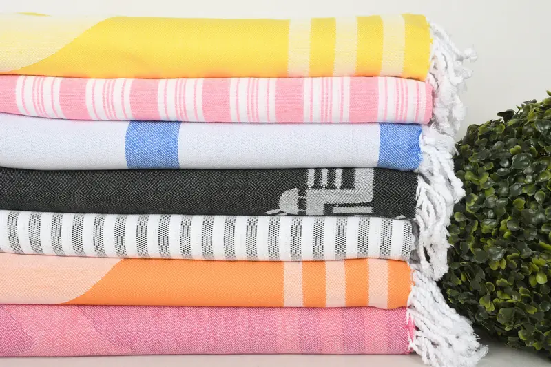 Unique Wedding Gift, Bridesmaid Gift, Beach Towel Bulk, Custom Towel, 70x40 Cotton Set of 8 Towel, Girl Trip Party Favor, Anniversary Gift For Her - 3