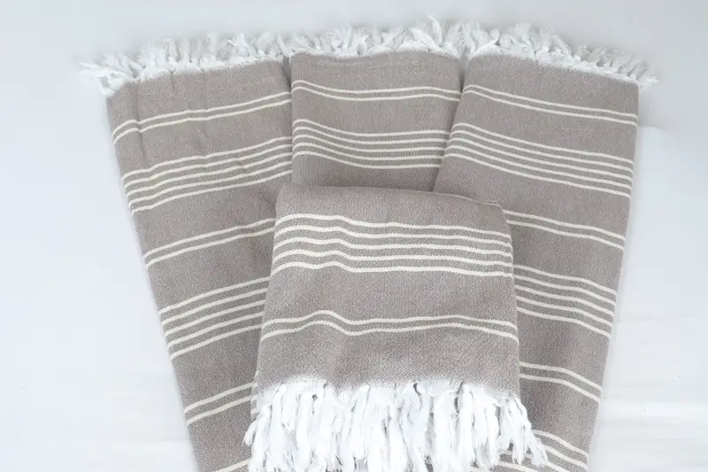 Bachelorette Gifts, 96x70 Cotton Striped Towel, Custom Blanket, Gift For Wedding Day, Turkish Blanket, Couch Throw Blanket, Turkish Cotton Blanket - 5