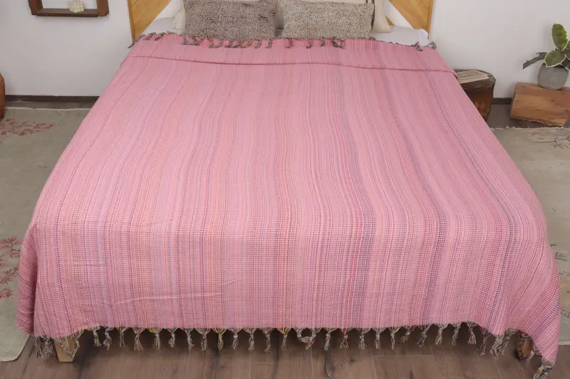 Personalized Home Gift Wedding, Turkish Bedcover, 100x80 Cotton Waffle Towel, Tablecloth, Throw Blanket, Throw Blanket Couch, Maid Of Honor Gift - 8