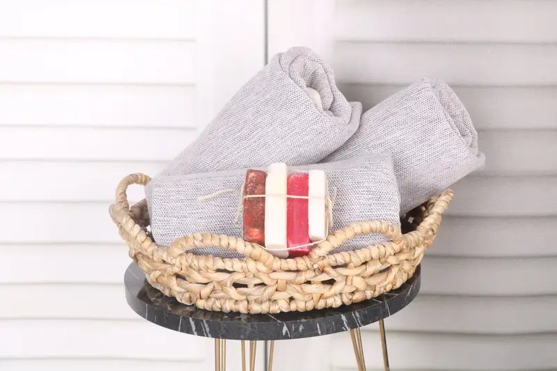 Bachelor Towel, Peshtemal Towel, Quick-dry peshtemal, 64x40 Cotton Flat Towel, Bath towel, Best Friend Gift, Xmas Gifts, Valentines Day Gift For Her - 4