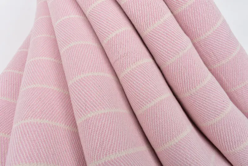 Bridal Shower Gift, 36x16 Cotton Striped Towel, Personalized Kitchen Towel, Personalized Hand Towel, Monogrammed Hand Towel, Bachelor Party Favors - 5