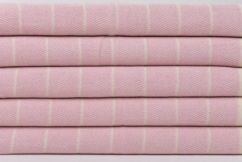 Bridal Shower Gift, 36x16 Cotton Striped Towel, Personalized Kitchen Towel, Personalized Hand Towel, Monogrammed Hand Towel, Bachelor Party Favors - 2
