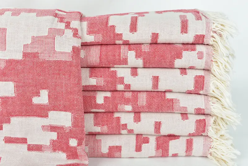 Gym Towel, Soft and absorbent Turkish towel, Personalized Gift, Custom Gift, Handmade Gift, 68x36 Cotton Camouflage Towel, Anniversary Gift For Her - 3