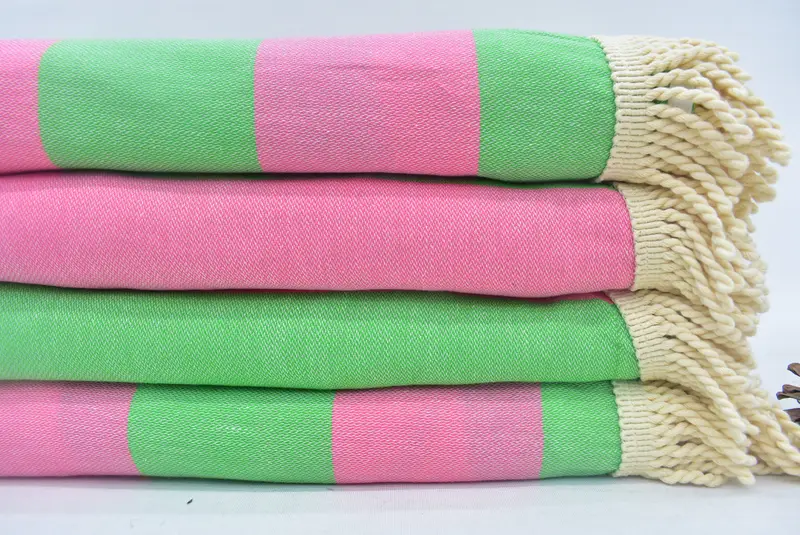 Quick-Dry Beach Towel, Thin towel, Custom Wedding Gift, 64x64 Cotton Striped Round Towel, Bachelorette Favors Beach, Wedding Day Gift For Bride - 2