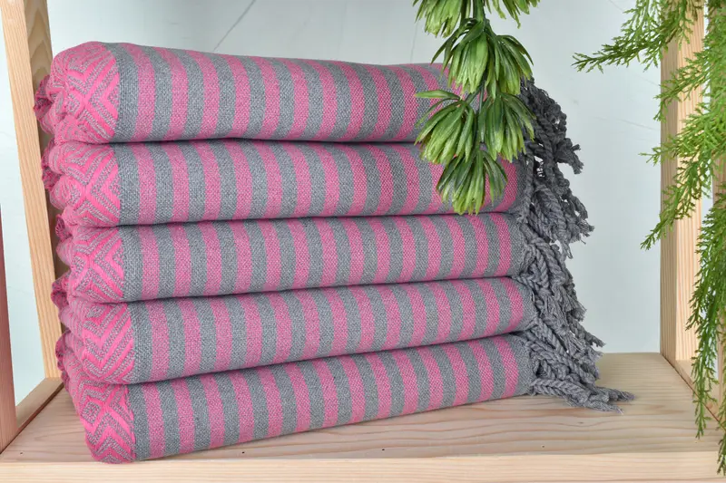 Best Beach Towel, Summer Towel, Gift For Bride, 70x40 Cotton Diamond Towel, Quick-dry travel peshtemal towel, Home Decor Gifts, Bachelorette Gifts - 2
