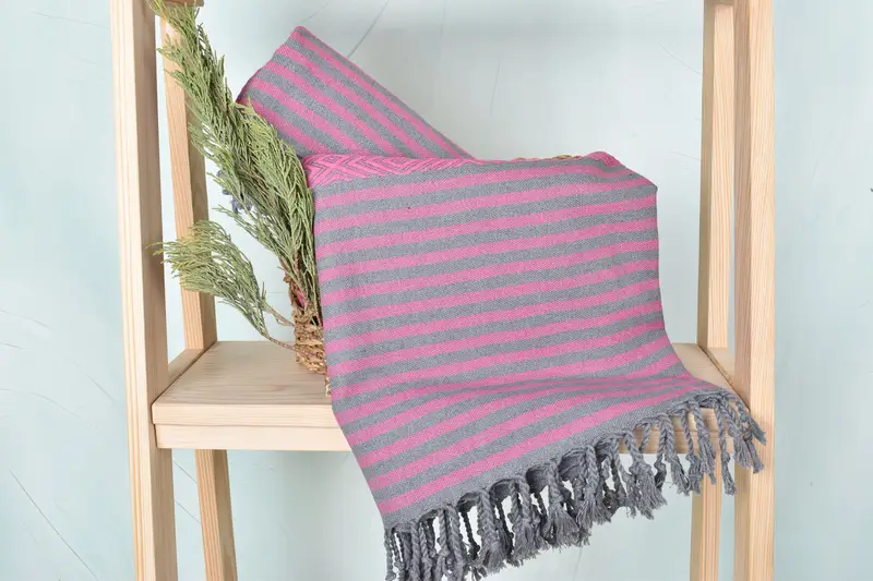 Best Beach Towel, Summer Towel, Gift For Bride, 70x40 Cotton Diamond Towel, Quick-dry travel peshtemal towel, Home Decor Gifts, Bachelorette Gifts - 4