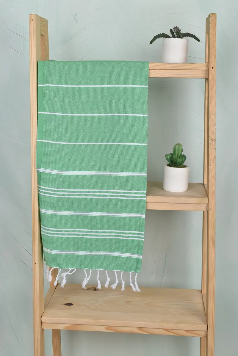 Bridesmaid Proposal Gift, Spa Towel, 40x24 Cotton Striped Towel, Personalized Kitchen Towel, Boyfriend Gift, Bridesmaid Gifts, Turkish Tea Towel - 8