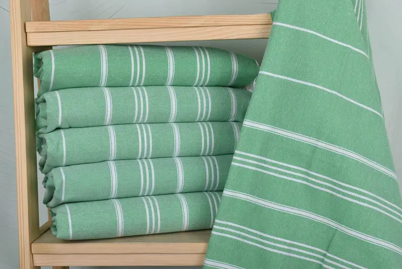 Bridesmaid Proposal Gift, Spa Towel, 40x24 Cotton Striped Towel, Personalized Kitchen Towel, Boyfriend Gift, Bridesmaid Gifts, Turkish Tea Towel - 2