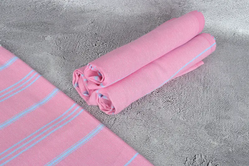 Christmas Gift, Wedding Gift, Monogram Hand Towel, Turkish Hand Towel, 40x24 Cotton Striped Towel, Summer Gift, Bachelorette Party Gifts Bridesmaids - 8
