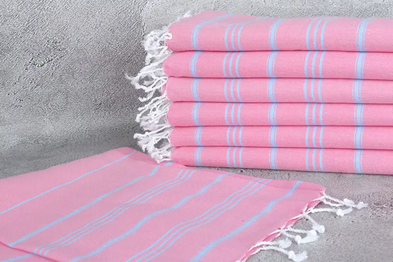 Christmas Gift, Wedding Gift, Monogram Hand Towel, Turkish Hand Towel, 40x24 Cotton Striped Towel, Summer Gift, Bachelorette Party Gifts Bridesmaids - 2