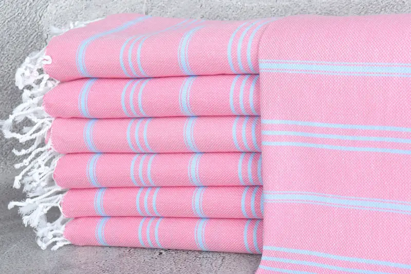 Christmas Gift, Wedding Gift, Monogram Hand Towel, Turkish Hand Towel, 40x24 Cotton Striped Towel, Summer Gift, Bachelorette Party Gifts Bridesmaids - 1