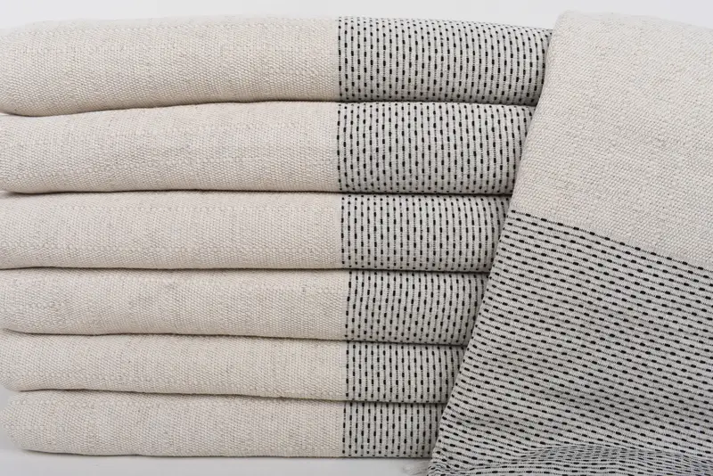 96x96 Cotton Polka Dot Towel, Monogram Blanket, Turkish Tablecloth, Bridesmaid Gifts, Bridal Shower Gift, Gift For Wedding Day, Wedding Shower Gift - 2