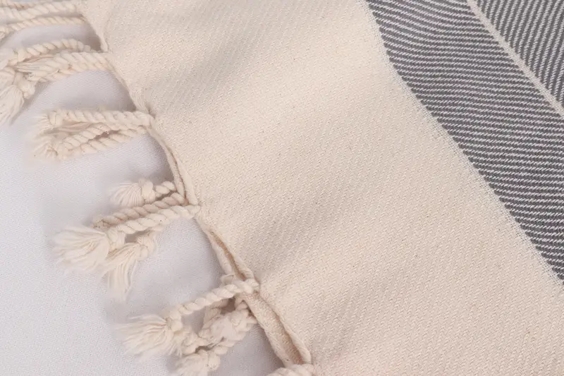 Personalized Gift, Kitchen Towel, Organic Towel, 40x18 Cotton Herringbone Towel, Custom Turkish Towel, Bachelor Party Favors, Turkish Tea Towel - 7