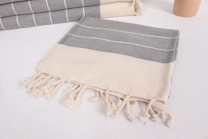 Personalized Gift, Kitchen Towel, Organic Towel, 40x18 Cotton Herringbone Towel, Custom Turkish Towel, Bachelor Party Favors, Turkish Tea Towel - 5