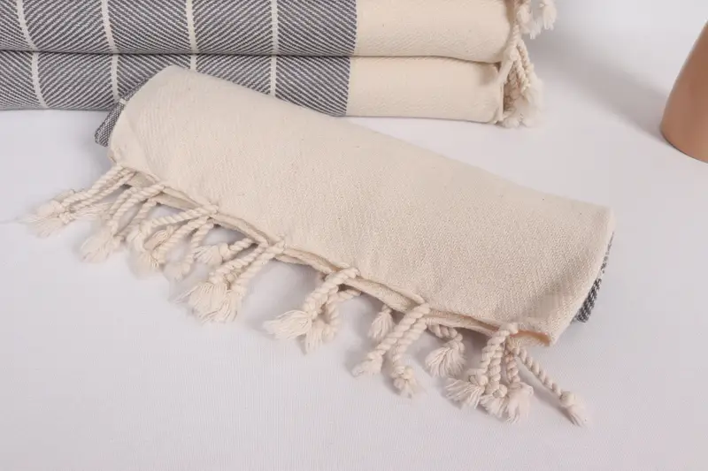 Personalized Gift, Kitchen Towel, Organic Towel, 40x18 Cotton Herringbone Towel, Custom Turkish Towel, Bachelor Party Favors, Turkish Tea Towel - 4