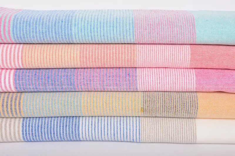 Türkisches Badetuchset, Handtuch mit Namen, Junggesellenpartygeschenke, Schnelltrocknen Peshtemal, 68x40 Baumwollstreifenhandtuch, Wohnkulturgeschenke, weiches Handtuch - 3