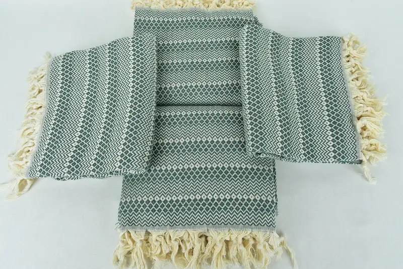 Home Decor Gifts, 70x38 Cotton Diamond Towel, Wedding Gift, Gift For Boyfriend, Bulk Order Towel, Customized Turkish Towel, Embroidered Towel - 6
