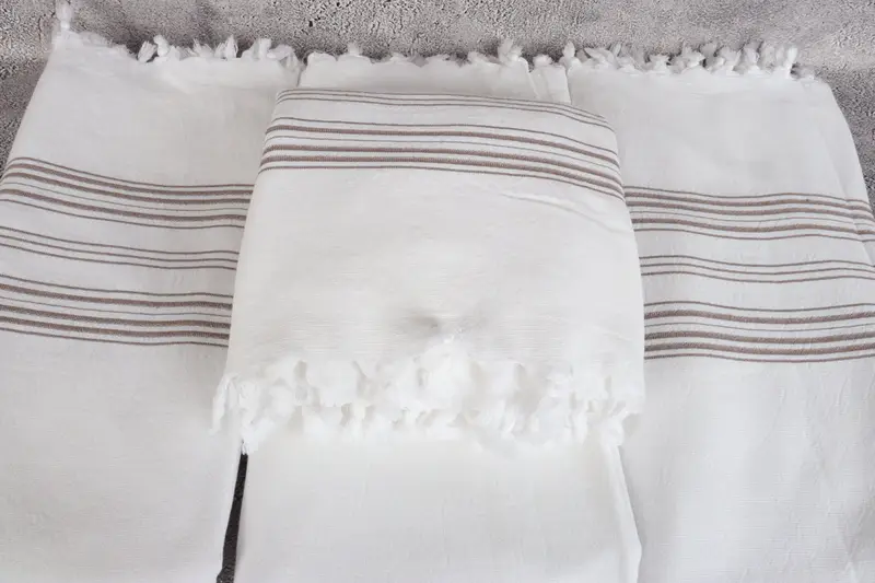 70x40 Cotton Striped Terry Towel, Xmas Gifts, Turkish beach towel, Best Friend Gift, Turkish hand towel, Turkish Beach Towel Bulk, Summer Towel - 4