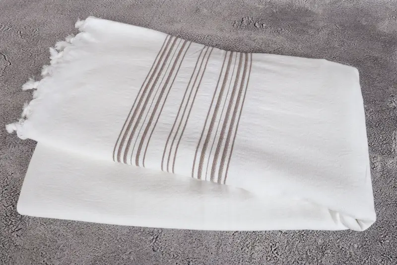 70x40 Cotton Striped Terry Towel, Xmas Gifts, Turkish beach towel, Best Friend Gift, Turkish hand towel, Turkish Beach Towel Bulk, Summer Towel - 6