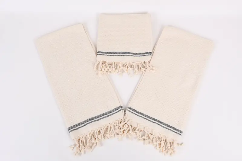 Gift For Wedding Day, Small Bath Towels, Kitchen Towel, Turkish Towel Monogram, Gift For Coworker, Wedding Favors, 38x18 Cotton Striped Towel - 6